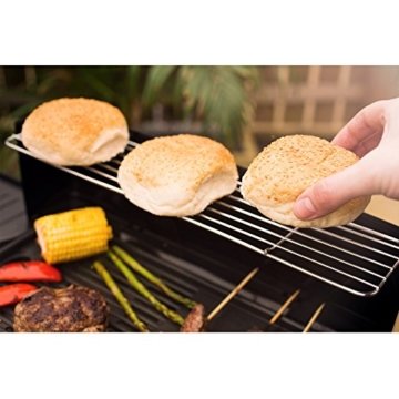 Andrew James - Elektrischer Gartengrill / BBQ Für Indoor & Outdoor Nutzung - Mit Stand Und Ablagefach - Ideal Für Die Ganzjährliche Nutzung - 