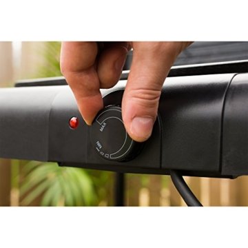 Andrew James - Elektrischer Gartengrill / BBQ Für Indoor & Outdoor Nutzung - Mit Stand Und Ablagefach - Ideal Für Die Ganzjährliche Nutzung - 
