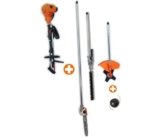 Atika Benzin-Motor-Gartenpflege Set BMGS 30 Benzin Hochentaster, Hoch-Heckenschere, Freischneider und Grastrimmer 4-in-1, 302373 -