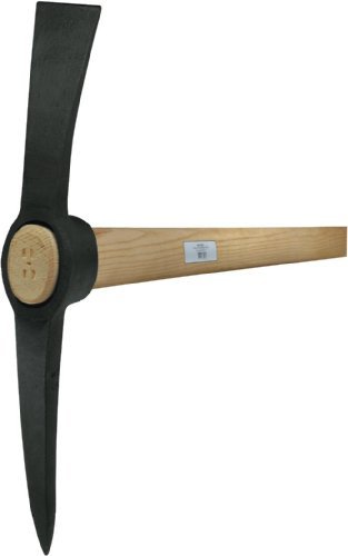 Bauhacke Spitzhacke Pickel Hacke 3 kg mit Buchenstiel 95 cm -