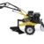 Benzin Gartenfräse / Kultivator 6 PS mit Pflug + 1 l Motoröl + 2 l Getriebeöl - 