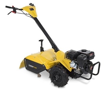 Benzin Gartenfräse / Kultivator 6,5 PS 196 ccm + 1 l Motoröl + 1 l Getriebeöl - 
