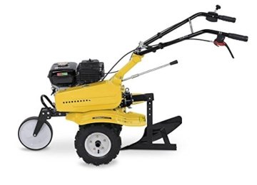 BENZIN Motorhacke Gartenfräse Kultivator Bodenfräse Pflug Rückwärtsgang 5,7 PS - 