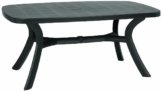 BEST 18519250 Tisch Kansas oval 192 x 105 cm, anthrazit -