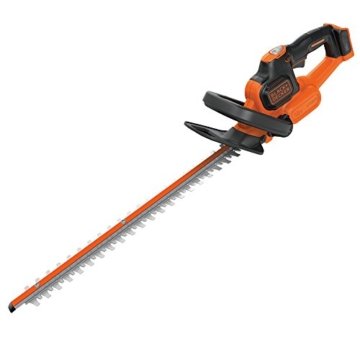 Black + Decker 18 V "Cut" Li-Ion Akku-Heckenschere, 45 cm Schwertlänge, 18 mm Schnittstärke, 1 Stück, GTC18452PCB -