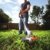 Black + Decker 18V Akku-Rasentrimmer, Motorsense, Rasenkantenschneider, 30 cm Schnittbreite, STC1840 - 