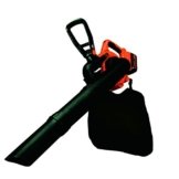 Black + Decker 2-in-1 36V 2.0Ah PowerSelect Akku-Laubsauger, integrierter Häcksler, Fangsack, Akku, Ladegerät GWC3600L20 -