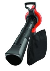 Black + Decker 3.000 Watt 3-in-1 Elektro-Laubsauger, Metall-Häckslerad, bis zu 418km/h Blasgeschwindigkeit,GW3030 -