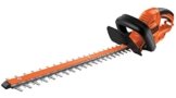 Black + Decker 500 W Elektro-Heckenscheren-Kit, 55 cm Messerlänge, 22 mm Schnittlänge, inklusive 10 m Verlängerungskabel und Messerschutz, 1 Stück, GT5055CAKIT -
