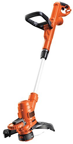 Black + Decker 550 W Rasentrimmer-Kit, Trimmer, Rasenkantenschneider, Motorsense, Schnittbreite 30 cm, inklusive 10 m Verlängerungskabel, 1 Stück, ST5530CAKIT -