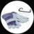 Black + Decker GT4550KIT Elektro-Heckenscheren-Kit, 50cm Messerlänge, T-Griff, 2-Hand Sicherheitsschaltung, GT4550KIT - 