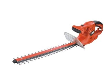 Black + Decker GT4550KIT Elektro-Heckenscheren-Kit, 50cm Messerlänge, T-Griff, 2-Hand Sicherheitsschaltung, GT4550KIT -