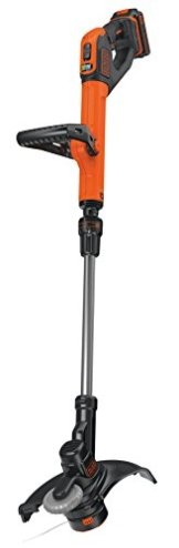 Black+Decker 18 V, 2.0 Ah Rasentrimmer AFS Reflex Fadenverlängerung, Akku und Ladegerät, 28 cm Schnittbreite, STC1820PC -