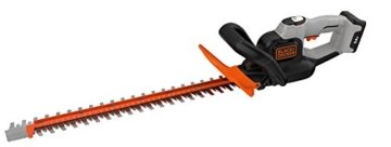 Black+Decker 54 V DualVolt Akku-Heckenschere mit Powercommand Antiblockierfunktion, 60 cm Schwertlänge, 19 mm Schnittstärke - ohne Akku und Ladegerät, 1 Stück, GTC5455PCB -