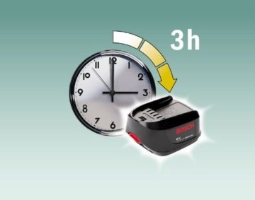 Bosch ART 26 LI Akku-Rasentrimmer + 23 Kunststoffmesser + Pflanzenschutzbügel + Akku und Ladegerät (18 V, 26 cm Ø, 2,4 kg) - 