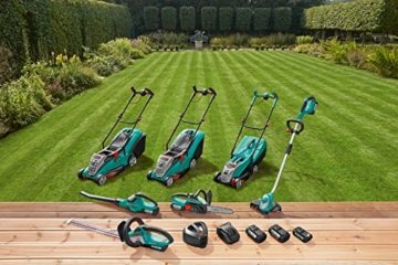Bosch DIY Akku-Laubbläser ALB 36 LI, Akku, Ladegerät, Karton ( 36 V, 2,6 Ah, Gebläsegeschwindigkeit 180- 260 km/h) - 