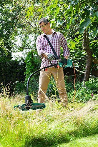 Bosch DIY Rasentrimmer Art 35, Schultergurt, Zusatzhandgriff, Karton (600 W, 35 cm Schnittkreisdurchmesser, Gewicht 4,6 kg) - 