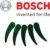 Bosch Genuine Durablade Klingen, für Bosch Rasentrimmer ART 23-18Li kabellos, Durchmesser 230 mm, 5 Stück, c/w STANLEY KeyTape Cadbury Schokoriegel -
