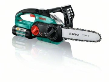 Bosch Kettensäge AKE 30 LI, Akku, Ladegerät, 80 ml Kettensägenöl, Karton (36 V, 2,6 Ah, 5,2 kg), mehrfarbig -