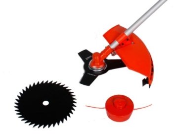 BRAST 3PS 5 in1 Benzin Multitool Motorsense Heckenschere Hochentaster Rasentrimmer Astsäge Freischneider - 