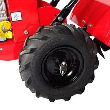 BRAST Benzin Gartenfräse Ackerfräse Motorhacke Bodenfräse 196ccm 4,8kw (6,5PS) - 