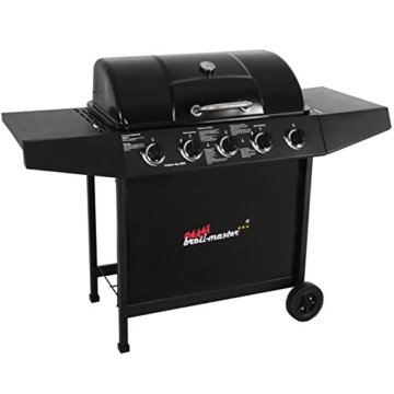 Broil-master Gasgrill BBQ GRILLWAGEN Edelstahl-Brennerr 5 Hauptbrenner in Farbe: schwarz - 