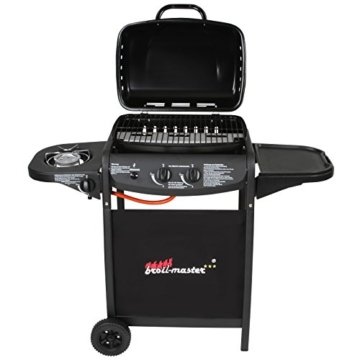 Broilmaster Grill, BBQ Gasgrill 2 plus 1 DE/CH/ÖS, schwarz, 114 x 55 x 98 cm, BBQG17DE - 