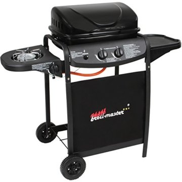 Broilmaster Grill, BBQ Gasgrill 2 plus 1 DE/CH/ÖS, schwarz, 114 x 55 x 98 cm, BBQG17DE -
