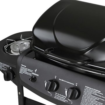 Broilmaster Grill, BBQ Gasgrill 2 plus 1 DE/CH/ÖS, schwarz, 114 x 55 x 98 cm, BBQG17DE - 