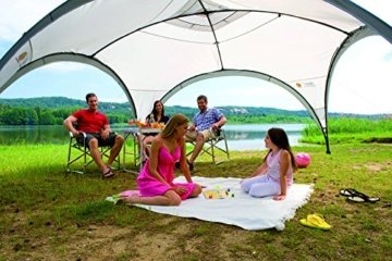 Coleman Pavillon Event Shelter, hellgrau/grün, 450 x 450 x 228 cm - 