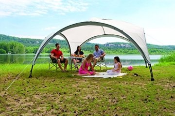 Coleman Pavillon Event Shelter, hellgrau/grün, 450 x 450 x 228 cm - 