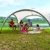 Coleman Pavillon Event Shelter, hellgrau/grün, 450 x 450 x 228 cm - 