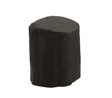 Dehner Abdeckhaube Kugelgrill Little Joe, Ø 45 cm, Polyester, schwarz -