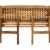 Dehner Gartenbank Lucy, 2-Sitzer, klappbar, ca. 120 x 91 x 54 cm, FSC Akazienholz, geölt, natur - 