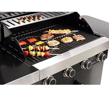 Dehner Gasgrill Lancaster 400, ca. 138 x 118 x 60 cm, schwarz - 