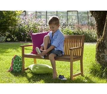 Dehner Kinderbank Peter, ca. 80 x 60 x 41 cm, FSC Akazienholz, natur - 