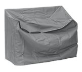 Dehner Schutzhülle Deluxe für Gartenbank, ca. 180 x 75 x 80 cm, Polyester, anthrazit -