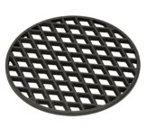 Dehner Steakrost für Kugelgrill, Ø 30 cm, Gusseisen, schwarz -