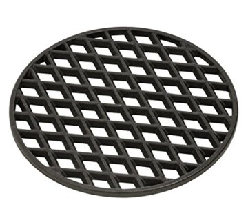 Dehner Steakrost für Kugelgrill, Ø 30 cm, Gusseisen, schwarz -