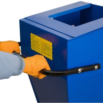 DENQBAR Gartenhäcksler / Gartenschredder mit 11 kW (15 PS) Benzinmotor - 