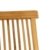 DIVERO 2er-Set Klappstuhl Teakstuhl Gartenstuhl Teak Holz Stuhl mit Armlehne für Terrasse Balkon Wintergarten witterungsbeständig behandelt massiv klappbar natur - 
