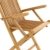 DIVERO 2er-Set Klappstuhl Teakstuhl Gartenstuhl Teak Holz Stuhl mit Armlehne für Terrasse Balkon Wintergarten witterungsbeständig behandelt massiv klappbar natur - 