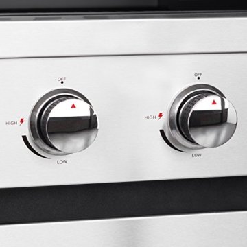 Edelstahl Gasgrill Barney von Grillsome! BBQ Grillwagen mit klappbaren Seitenteilen, Edelstahl-Gehäuse und Gusseisen-Grillrost inkl. Thermometer - 