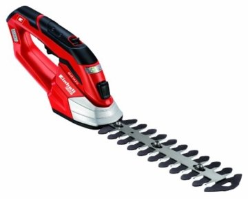 Einhell Akku Gras- und Strauchschere GE-CG 10,8 Li (10,8 V/1300 mAh, max. 100 min Betriebszeit, inkl. Teleskopstiel) - 