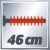 Einhell Akku Heckenschere GE-CH 1846 Li Set Power X-Change (Lithium Ionen, 18 V, 460 mm Schnittlänge, 15 mm Zahnabstand, 2,3 kg, inkl. 1,5 Ah Akku und Ladegerät) - 