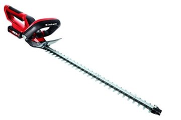 Einhell Akku Heckenschere GE-CH 1855/1 Li Set Power X-Change (Lithium Ionen, 18 V, 55 cm Schnittlänge, 18 mm Zahnabstand, inkl. 2,0 Ah Akku und Ladegerät) -