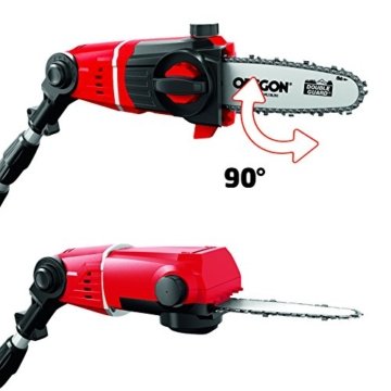 Einhell Akku Hochentaster und Heckenschere GE-HC 18 Li T Set Power X-Change (Lithium Ionen, 18 V, Teleskop, Schnittlänge Kettensäge 170 mm, Heckenschere 400 mm, inkl. 3,0 Ah Akku und Ladegerät) - 