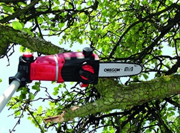 Einhell Akku Hochentaster und Heckenschere GE-HC 18 Li T Set Power X-Change (Lithium Ionen, 18 V, Teleskop, Schnittlänge Kettensäge 170 mm, Heckenschere 400 mm, inkl. 3,0 Ah Akku und Ladegerät) - 