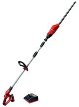 Einhell Akku Hochheckenschere GE-HH 18 Li T Set Power X-Change (Lithium Ionen, 18 V, Teleskop, 400 mm Schnittlänge, 16 mm Zahnabstand, inkl. 3,0 Ah Akku und Ladegerät) -