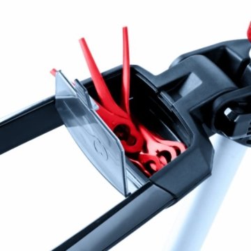 Einhell Akku Rasentrimmer GE-CT 18 Li Solo Power X-Change (Lithium Ionen, 18 V, 240 mm Schnittkreis, 20 Kunststoffmesser, ohne Akku und Ladegerät) - 